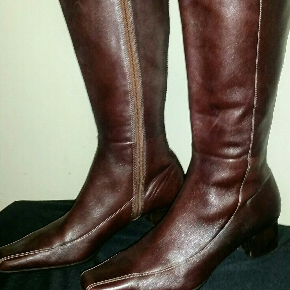 AK Anne Klein Flexible High Boots